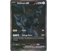 SV Black Bolt 172/086 Zekrom ex (Black White Rare)