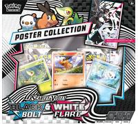 SV Black Bolt & White Flare Unova Poster Collection