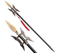 SV Metal Spear from Ancient ChinaThe Day the Picture Halberd Double-Edged | 57.8 inches, collection gift