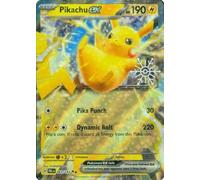SV Paldea Evolved 063/193 Pikachu ex (Half Art w/ Snowflake Stamp)