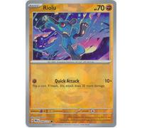 SV Prismatic Evolutions 050/131 Riolu (POKE BALL Pattern Holo)