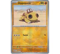 SV Prismatic Evolutions 052/131 Hippopotas (POKE BALL Pattern Holo)