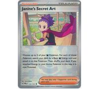 SV Prismatic Evolutions 112/131 Janine's Secret Art (POKE BALL Pattern Holo)
