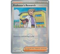SV Prismatic Evolutions 122/131 Professor's Research [Professor Oak] (POKE BALL Pattern Holo)