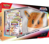 Pokémon TCG: Scarlet & Violet-Prismatic Evolutions Accessory Pouch Special Collection (5 Booster Packs & Accessory Pouch)