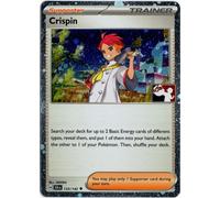 SV Stellar Crown 133/142 Crispin (Prize Pack League Promo Cosmo Holo)