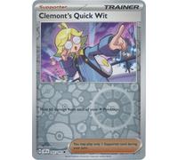 SV Surging Sparks 167/191 Clemont's Quick Wit (Reverse Holo)
