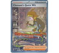 SV Surging Sparks 243/191 Clemont's Quick Wit (Alternative Art, Full Art)