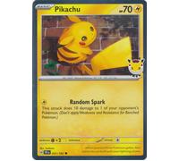 SV Temporal Forces 051/162 Pikachu (Cosmo Holo Pokemon Day Stamp)