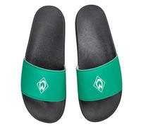 SV Werder Bremen Badelatschen Raute Fussball Schwarz/Grün