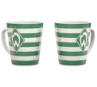 SV Werder Bremen Tasse Streifen Fussball