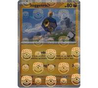 SV White Flare 046/086 Roggenrola (MASTER BALL Reverse Holo)