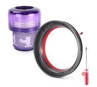 SV16 SV29 Dust bin Sealing Ring and Filter Compatible with Dyson V11 Outsize SV16 SV29 / Absolute/Plus/Gen 5 / Extra 970423-01 970422-01 Canister Replacement Parts