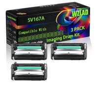 SV167A Compatible for Samsung Imaging Drum Kit with Chip MultiXpress M 4370 LX M 5300 Series M 5360 RX M 5370 Printers (3 Pack Black)