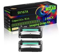 SV167A Compatible for Samsung Imaging Drum Kit with Chip MultiXpress M 4370 LX M 5300 Series M 5360 RX M 5370 Printers (2-Pack Black)