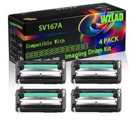 SV167A Compatible for Samsung Imaging Drum Kit with Chip MultiXpress M 4370 LX M 5300 Series M 5360 RX M 5370 Printers (4 Pack Black)