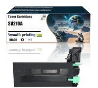 SV210A SCX-D6555A Toner Cartridges Compatible with Samsung MultiXpress SCX-6545N SCX-6555N Printers, Replacement Parts Contains Chip and Clear Printing/181(1 Pack Black)