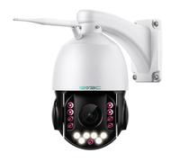 SV3C 4K 36X Zoom PTZ Camera Outdoor, 8MP Dual Band WiFi Security IP Camera with AI Smart Motion Detection, Auto Tracking, Spotlights Color Night Vision, ONVIF, RTSP, FTP, 2-Way Audio, P2P Remote View