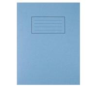 Silvine EX104 229mm x 178mm Ruled Exercise Book 80 Pages - Blue (10 Pack)
