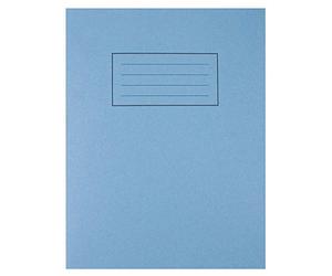 SV43505 Silvine 9x7 Exercise Book 80pp Feint And Margin Blue (Pack of 10)
