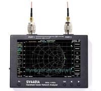 SV4401A Vector Network Analyzer with 7 Inch IPS Display, Dynamic Range 100dB, Frequency Range from 50kHz to 4 4GHz