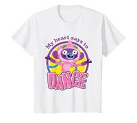 Svadi The Monkey My Heart Says to Dance Yoga Kids T-Shirt