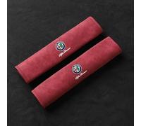 SVAHEJIHR 2PCS Car Seat Belt Cover, for Alfa Romeo Junior Ibrida Q4 Seatbelt Cover Shoulder Strap Covers Harness Pads Interior Accessories Neck Shoulder Friendly,A