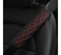 SVAHEJIHR 2PCS Car Seat Belt Cover, for BMW 1 2 3 4 5 6 7 8 Series X1 X2 X3 X4 X5 X6 X7 Z4 M1 M3 M4 M6 Seatbelt Cover Shoulder Strap Covers Harness Pads Interior Accessories Neck Shoulder Friendly,A