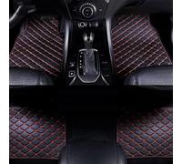SVAHEJIHR 4 pcs Custom Car Floor Mats, for BMW 3 E46 (1998-2007) Durable All-Weather Waterproof Floor Liners Anti-Slip Backing Heel Pad Accessories,A