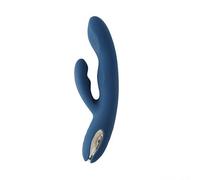 Svakom Aylin Powerful Pulsating Dual-Headed vibrator with clitoral stimulator Blue 21,5 cm