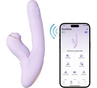 Svakom Duoglow 2in1 Detachable Vibrator - 7 Pulsating, Vibrating Modes