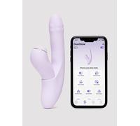 Svakom DuoGlow App Controlled All in 1 Rabbit Vibrator - Purple Purple