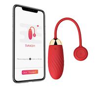 SVAKOM Elva Remote Control Vibrator, Bullet Red