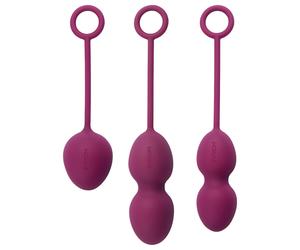 Svakom Nova - 3-Piece Kegel Ball Set (Purple)