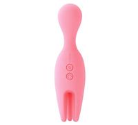 Svakom Nymph Vibrator and Clitoral Stimulator, Pink