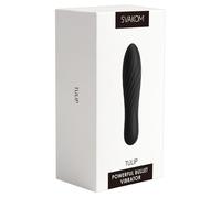 Svakom Tulip - Rechargeable Mini Stick Vibrator (Black)