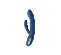 Svakom Aylin Powerful Pulsating Dual-Headed vibrator with clitoral stimulator Blue 21,5 cm