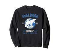 Svalbard Polar Bear Aurora | Longyearbyen Spitsbergen Norway Sweatshirt
