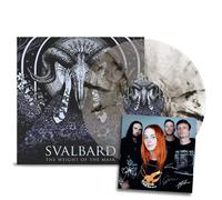Svalbard The Weight Of The Mask LP Clear Black Marble Vinyl EYESORE EXCLUSIVE
