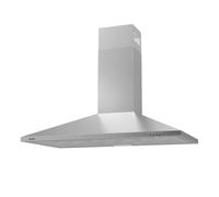 Svan Campana Extractora Piramidal 60cm Inox SCPP901BX. Potencia 66,5m3/h, Tiro Doble, 3 Velocidades, Control Manual, Filtro apto para Lavavajillas