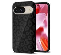 Svanove Cheetah Print Phone Case for Google Pixel 9/9 Pro Case Girly, Cute Leopard Case for Women, Luxury Trendy Retro Cool Animal Print Design, Aesthetic Pattern Y2k Hard Shell Plastic Cover, Black