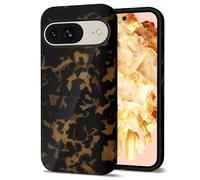 Svanove Tortoise Shell Phone Case for Google Pixel 8 Case Girly, Cute Tortoise Case for Women, Luxury Trendy Retro Amber Pattern Animal Print Design, Aesthetic Y2k Slim Turtle Hard Shell Plastic Cover