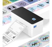 SVANTTO Bluetooth Thermal Label Printer 4x6, Compatible with Windows/Mac/Android/iOS, Shipping Label Printer for Royal Mail, DPD, eBay, Etsy, Shopify, Inkless