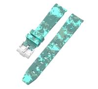 Svapo Camouflage Strap for Omega for Swatch MoonSwatch Curved End Silicone Rubber Bracelet Men Women Sport Watch Band Accessorie 20mm