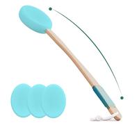 svarvns - Effortlessly target hard-to-reach areas: The curved design of our 17 inch handle ensures easy application of lotion on back, legs, feet and others