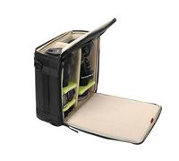 svatin Camera Insert Bag,Shockproof &Pressure-proof Dual Opening Padded Camera Lens Cube Case Backpack,Digital DSLR SLR Mirrorless Cameras Storage for Canon,Nikon,Sony,Panasonic(XS Black)