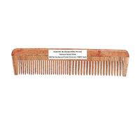 SVATV HANDCRAFTED NEEMWOOD COMB FOR DETANGLING HAIR FOR THICK, CURLY AND WAVY HAIR, NON-STATIC AND ECO-FRIENDLY WITH WIDE TOOTH FOR GROOMING HAIR COMB - (N-79)