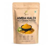 SVATV Wild Turmeric Powder 227g | Curcuma Aromatica Kasturi Manjal | Amba Haldi for Face Pack, Skin Care Mask & DIY Beauty Routine | Finely Ground Single Ingredient Herbal Powder