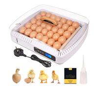 Svauoumu 35 Eggs Incubators, Chicken Incubator for Hatching Eggs, Laboratory Incubator with Automatic Egg Turning and Temperature and Humidity Control for Hatching Chickens, Ducks and Geese