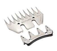 Svauoumu Sheep Clippers Blades Shears Kit,Replacement Sheep Shears Clippers Shearing Scissors,for Electric Wool Shears Sheep Goat Animal Goat Shear (Straight)